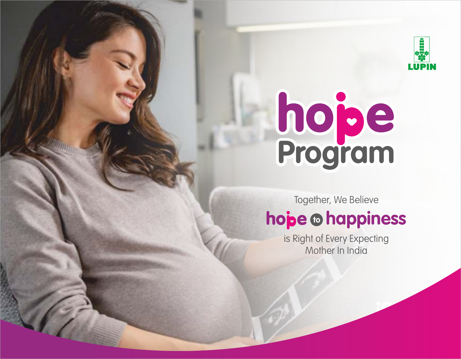 Hope Program cover artwork showing an expecting mother.